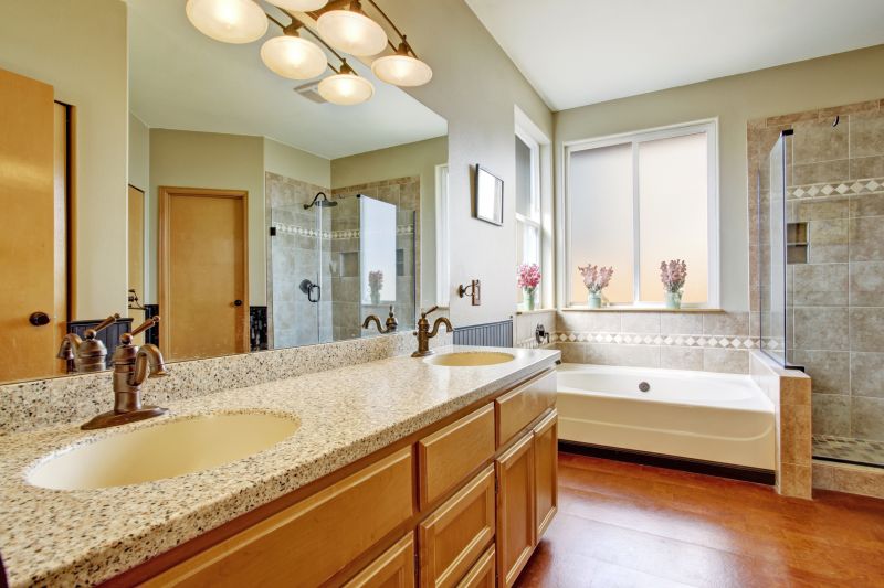 Bathroom Vanity with Granite Surface